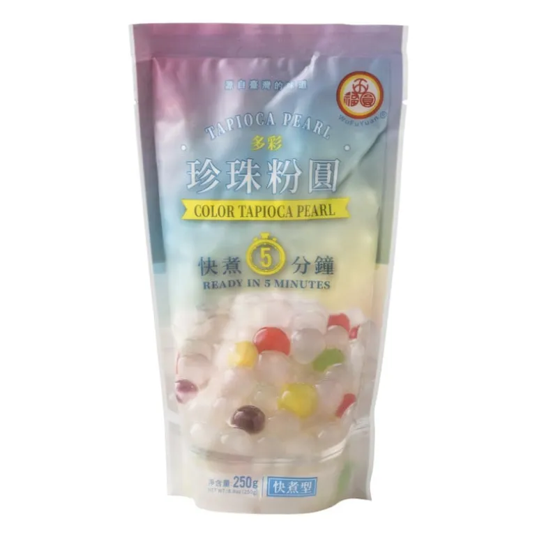Bubble tea - rainbow - 250 gram