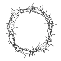 Buitenverlichting 80 LED - warm wit - 6 meter