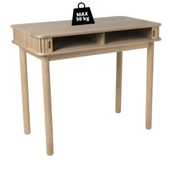 Bureau Uppsala - naturel - 76x90x50 cm