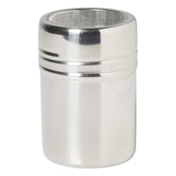 Cacaostrooier - zilver - ø5,5x8,2 cm