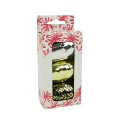 Cadeaulinten mix - goud/zilver/zwart - set van 3