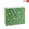 Cadeautas holly jolly maat L - diverse varianten