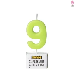 Cijferkaars 9 - diverse kleuren