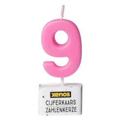 Cijferkaars 9 - diverse kleuren