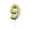 Cijferkaars 9 - goud