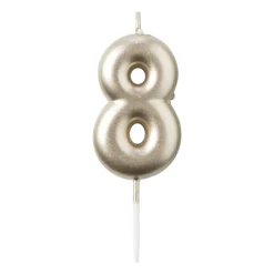 Cijferkaars 8 - goud