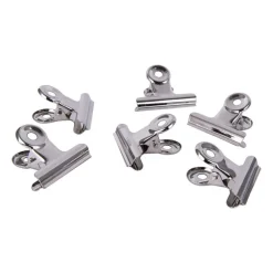 Clips voor wandrek - grijs - 6 stuks