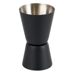 Cocktail barmaatje - zwart - 6.7x3.2x3.8 cm