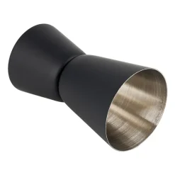 Cocktail barmaatje - zwart - 6.7x3.2x3.8 cm