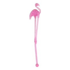 Cocktail roerstaafjes - flamingo - set van 12