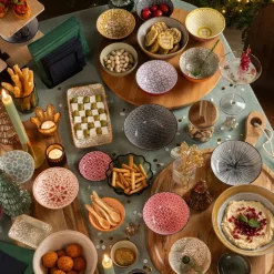 Cocktailprikkers krul - bamboe - set van 40