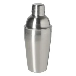 Cocktailshaker - zilverkleurig - 500 ml