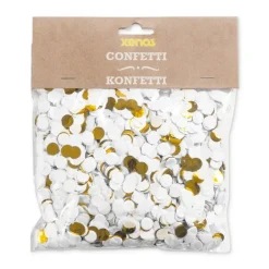 Confetti - wit / goud