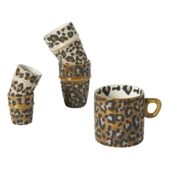 Cup animal - bruin - 265 ml