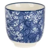 Cup blue print - botanic - 150 ml