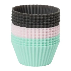 Cupcakevormpjes - set van 12 - siliconen