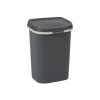 Curver prullenbak mistral flat - grijs - 25 liter