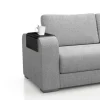 Dienblad sofa - zwart - 44,5x24x0,9 cm