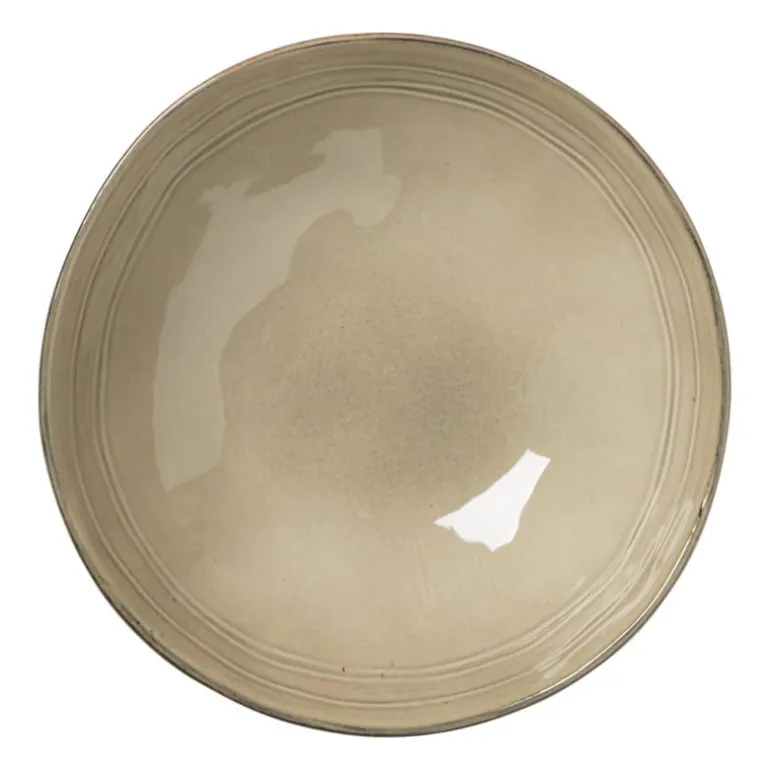 Diep bord Toscane - beige - ø19 cm