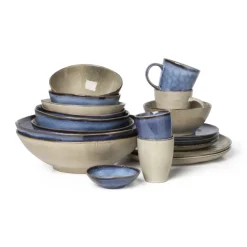 Diep bord Toscane - donkerblauw - ø19 cm