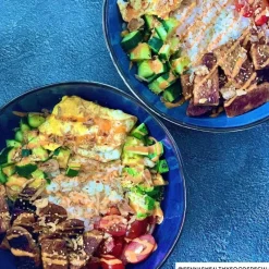 Diep bord Toscane - donkerblauw - ø19 cm