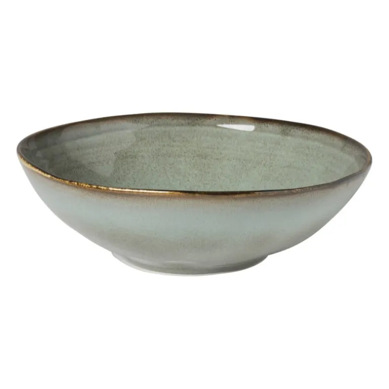 Diep bord Toscane - lichtgroen - ø19 cm