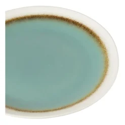 Dinerbord Roots - turquoise - ø27.5x3 cm