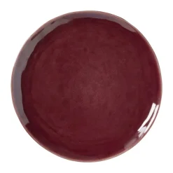 Dinerbord Toscane - bordeauxrood - ø28 cm