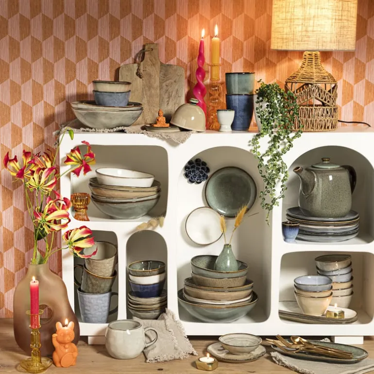 Dinerbord Toscane - grijs - ø28 cm