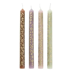 Dinerkaars animal - goud/roze- ø2.15x25 cm