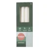 Dinerkaarsen Bolsius box wit - set van 8 - ø2x23 cm