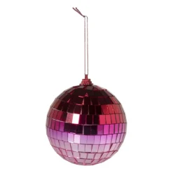 Discobal - roze/rood - ø8 cm