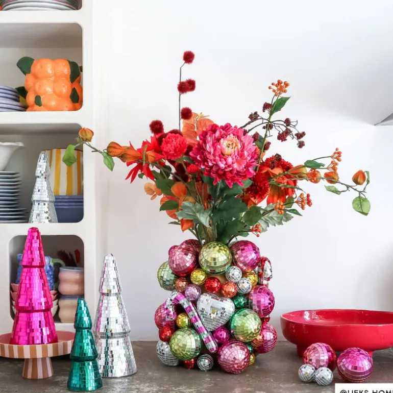 Discobal zilver - set van 6 - ø4 cm