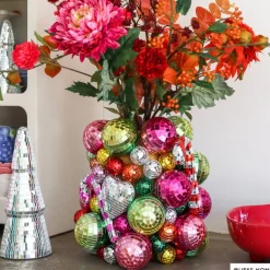 Discobal zilver - set van 6 - ø4 cm