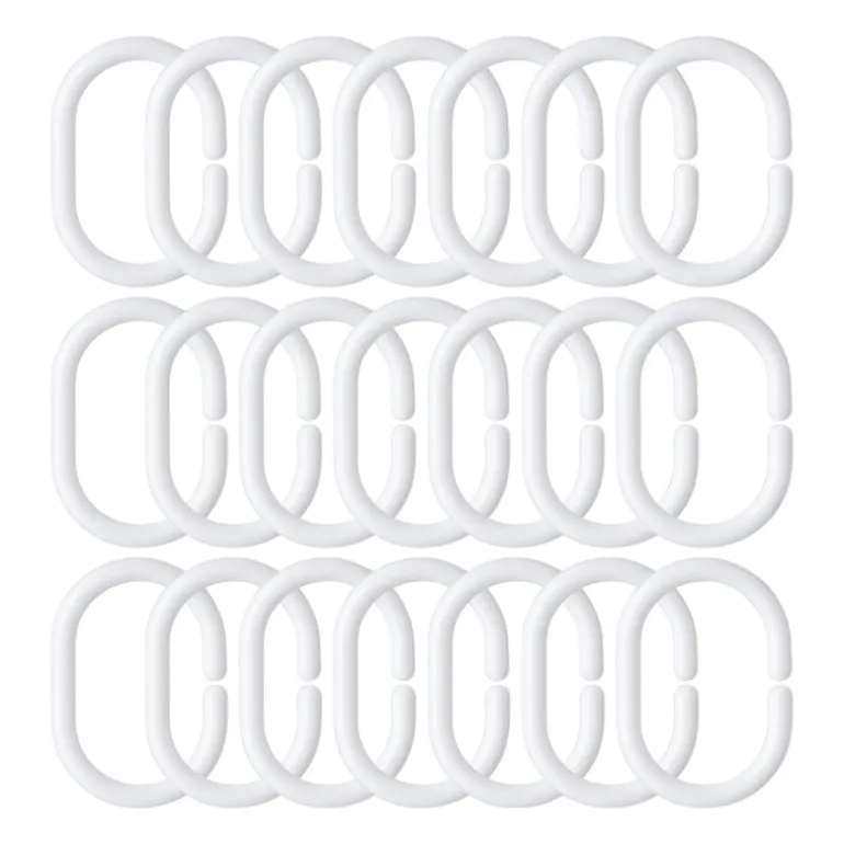 Douchegordijn ring - 19x61x1,4 cm