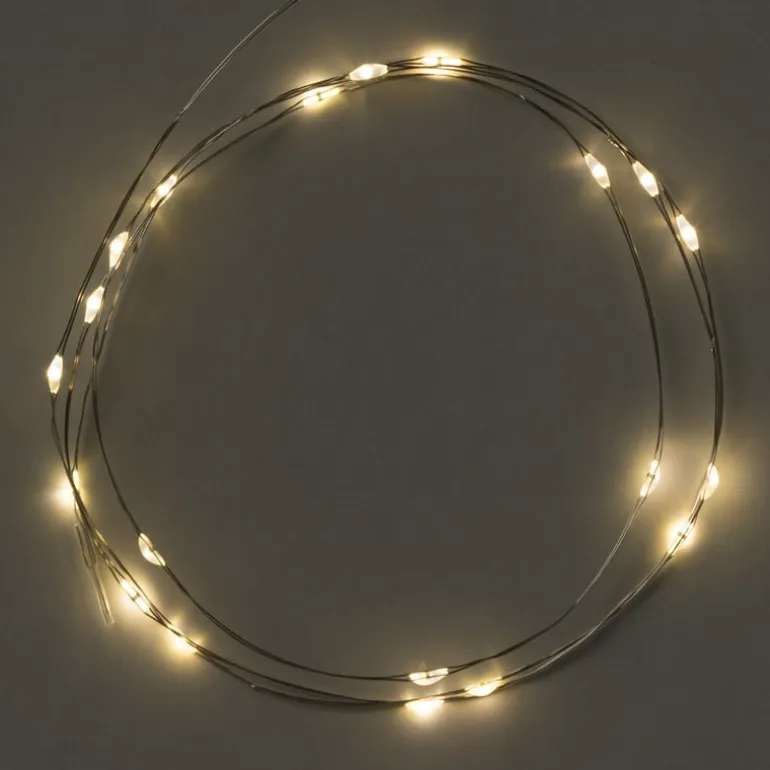 Draadverlichting - warm wit licht - 20 led lampjes - 95 cm