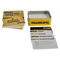 Drankspel in blik - 50 kaarten