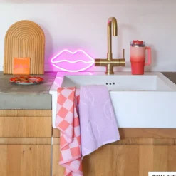 Drinkbeker thermo met draaideksel - roze - 600 ml