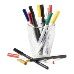 Edding porseleinstiften - set van 4 - zwart/rood/paars/roze