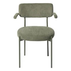 Eetkamerstoel Elvis - groen - 79x57x52 cm