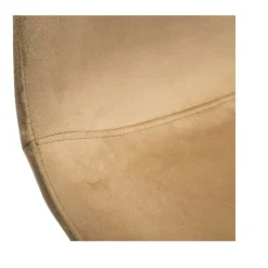 Eetkamerstoel Ivy velvet - bruin - 88x38x38 cm