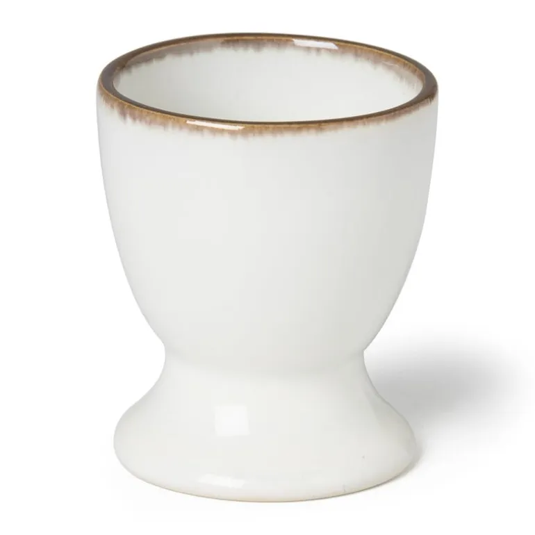 Eierdopje Toscane - wit - ø5x6 cm