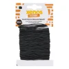 Elastisch draad - zwart - 20 meter