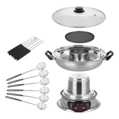 Emerio Asian fondue en grill - 6 personen