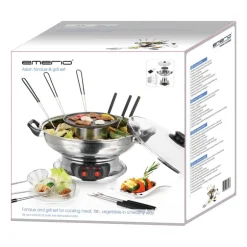 Emerio Asian fondue en grill - 6 personen