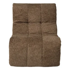 Fauteuil chenille - bruin - 87x72x66 cm
