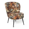 Fauteuil Frida - gebloemd - 77x69x60 cm