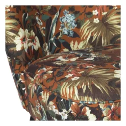 Fauteuil Frida - gebloemd - 77x69x60 cm