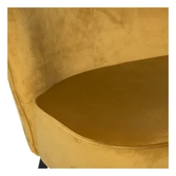 Fauteuil Frida - geel - 77x69x60 cm