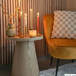 Fauteuil Frida - geel - 77x69x60 cm